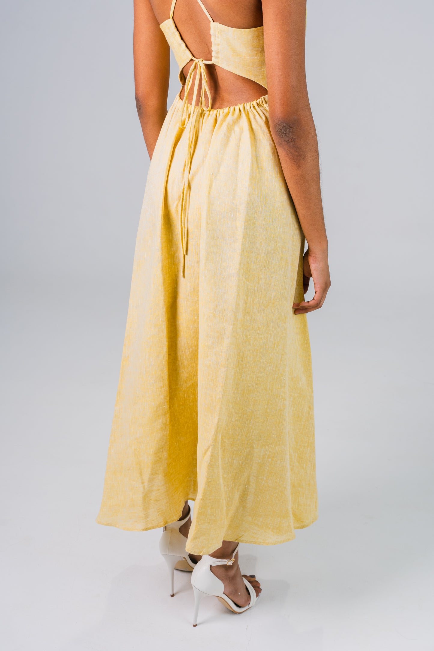 Vestido Adra - Color Amarillo - Giustiv