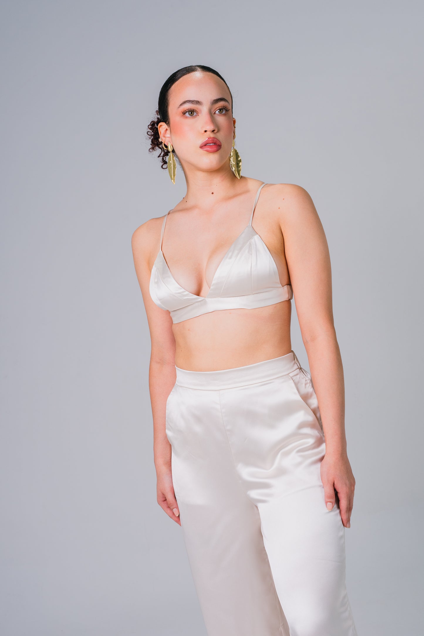 Set de Pantalon y Top de Seda - Giustiv