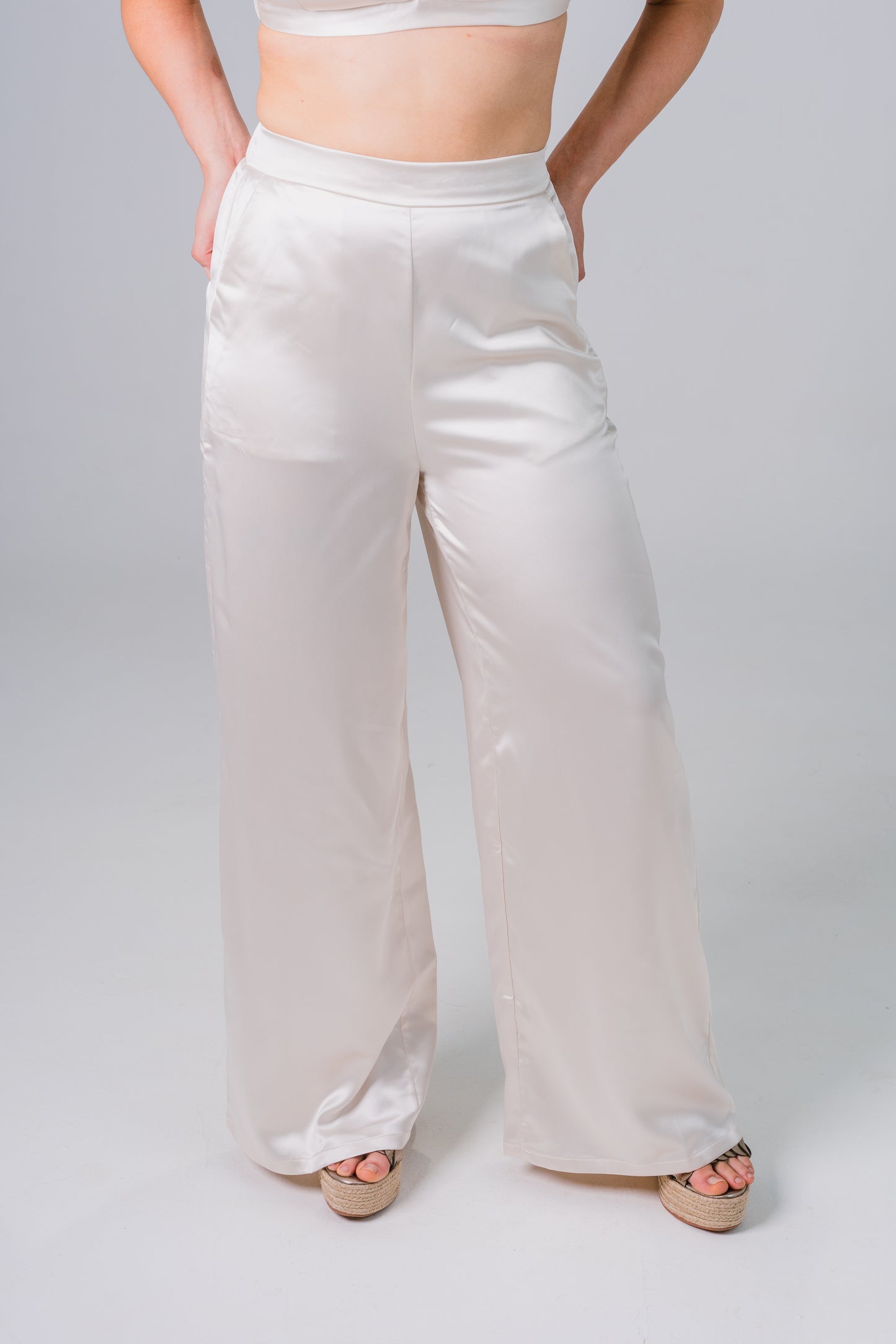 Set de Pantalon y Top de Seda - Giustiv
